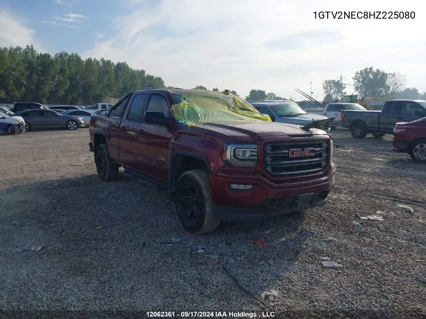 2017 GMC Sierra 1500 VIN: 1GTV2NEC8HZ225080 Lot: 12062361