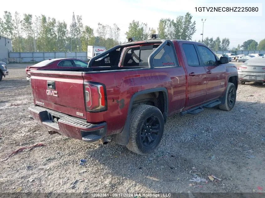 2017 GMC Sierra 1500 VIN: 1GTV2NEC8HZ225080 Lot: 12062361