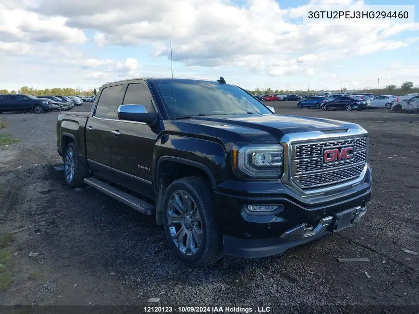 2017 GMC Sierra 1500 VIN: 3GTU2PEJ3HG294460 Lot: 12120123