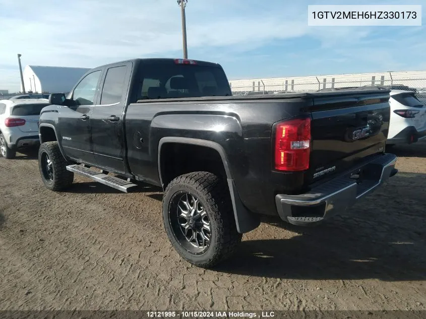 2017 GMC Sierra 1500 VIN: 1GTV2MEH6HZ330173 Lot: 12121995