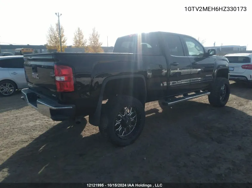 2017 GMC Sierra 1500 VIN: 1GTV2MEH6HZ330173 Lot: 12121995