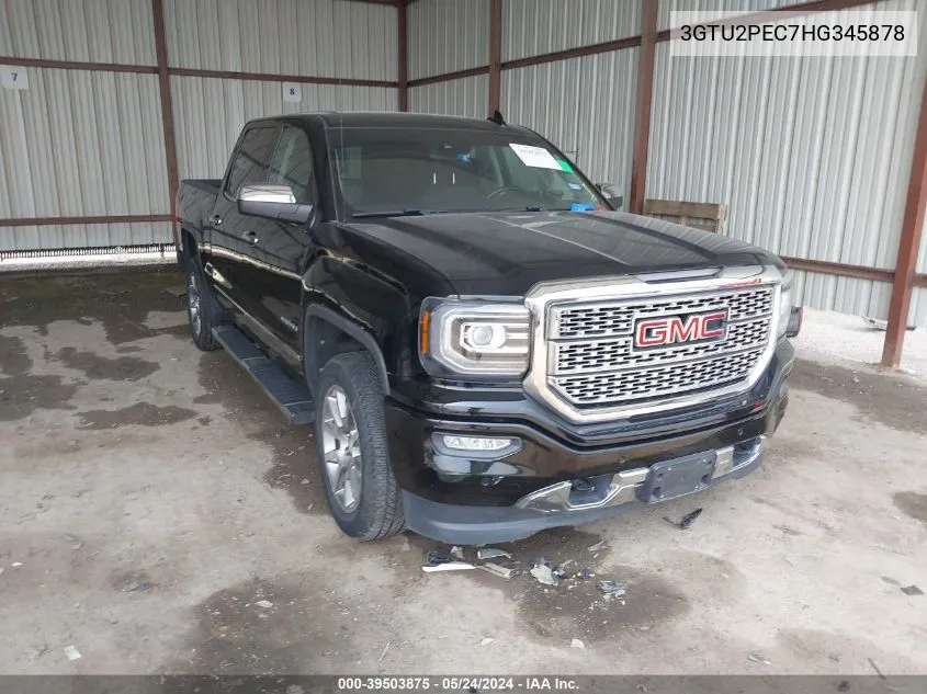 3GTU2PEC7HG345878 2017 GMC Sierra 1500 Denali