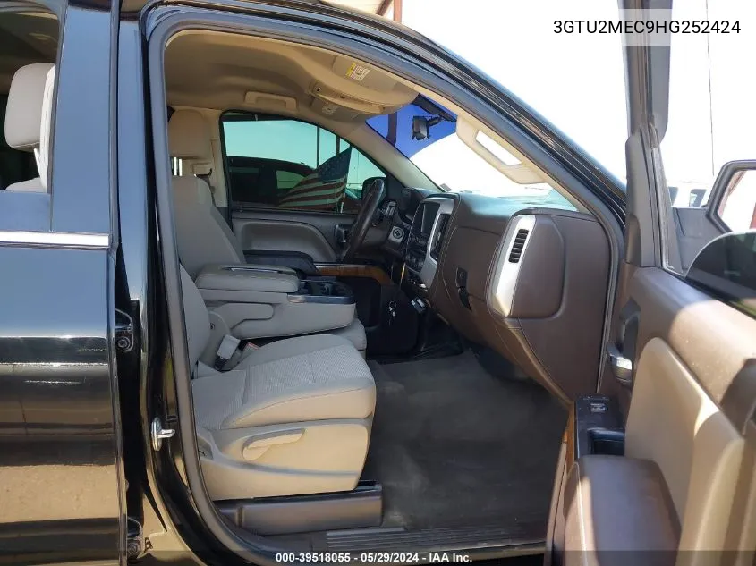 3GTU2MEC9HG252424 2017 GMC Sierra 1500 Sle