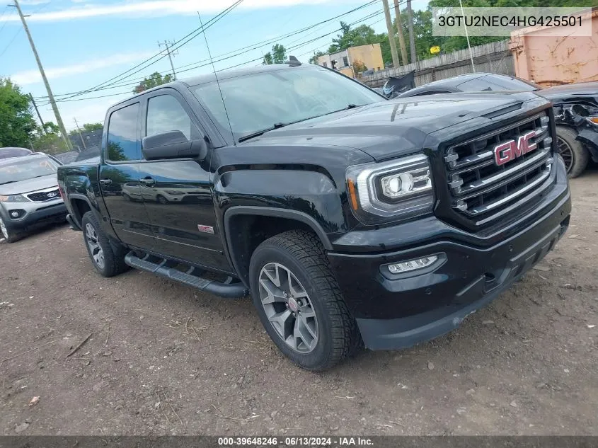 2017 GMC Sierra 1500 Slt VIN: 3GTU2NEC4HG425501 Lot: 39648246