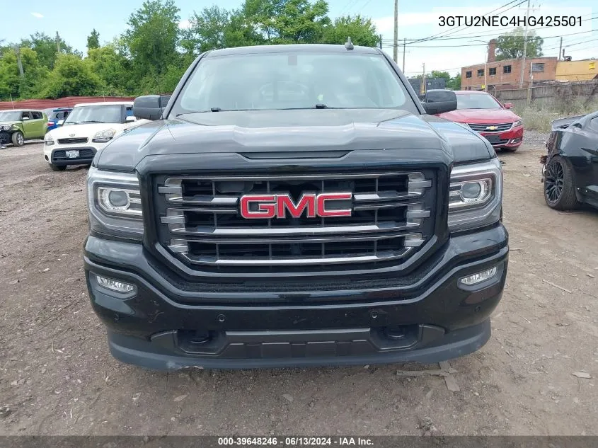 3GTU2NEC4HG425501 2017 GMC Sierra 1500 Slt