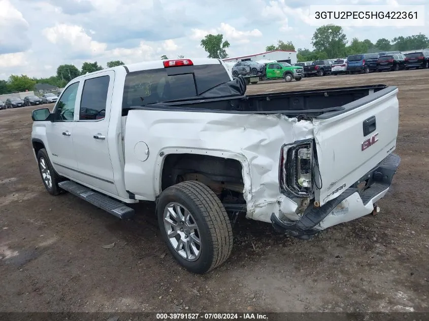 3GTU2PEC5HG422361 2017 GMC Sierra 1500 Denali