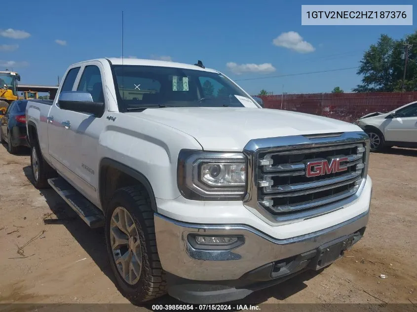 2017 GMC Sierra 1500 Slt VIN: 1GTV2NEC2HZ187376 Lot: 39856054