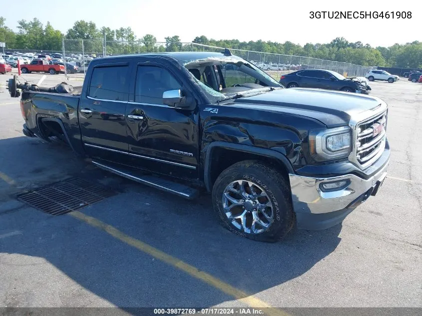 2017 GMC Sierra 1500 Slt VIN: 3GTU2NEC5HG461908 Lot: 39872769