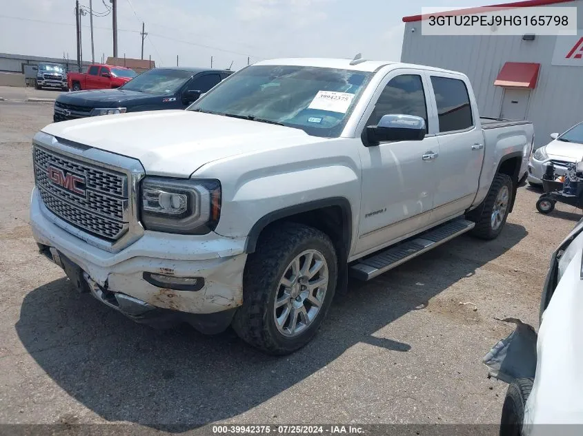 2017 GMC Sierra 1500 Denali VIN: 3GTU2PEJ9HG165798 Lot: 39942375