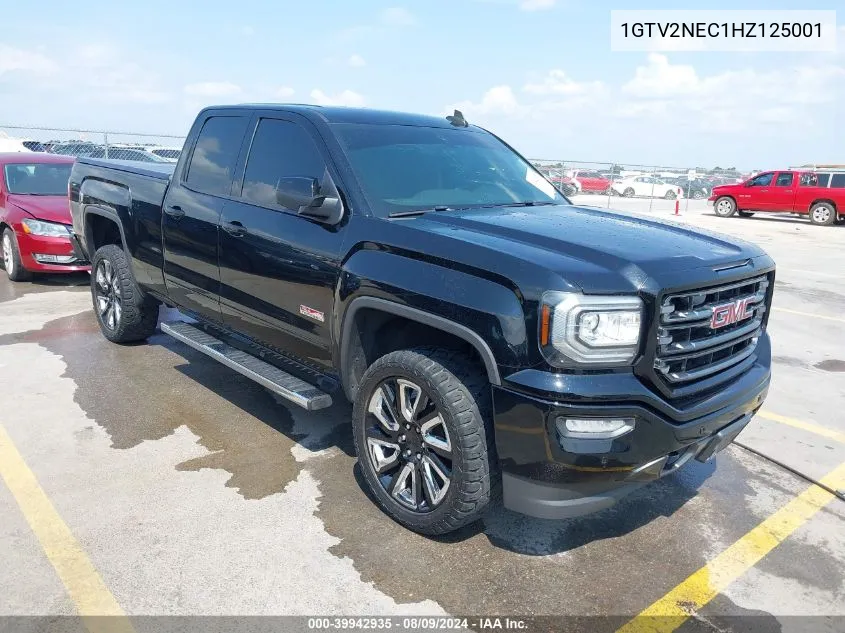 2017 GMC Sierra 1500 Slt VIN: 1GTV2NEC1HZ125001 Lot: 39942935