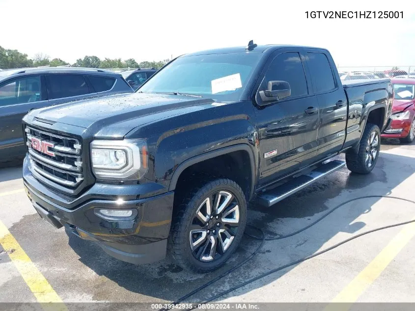 2017 GMC Sierra 1500 Slt VIN: 1GTV2NEC1HZ125001 Lot: 39942935