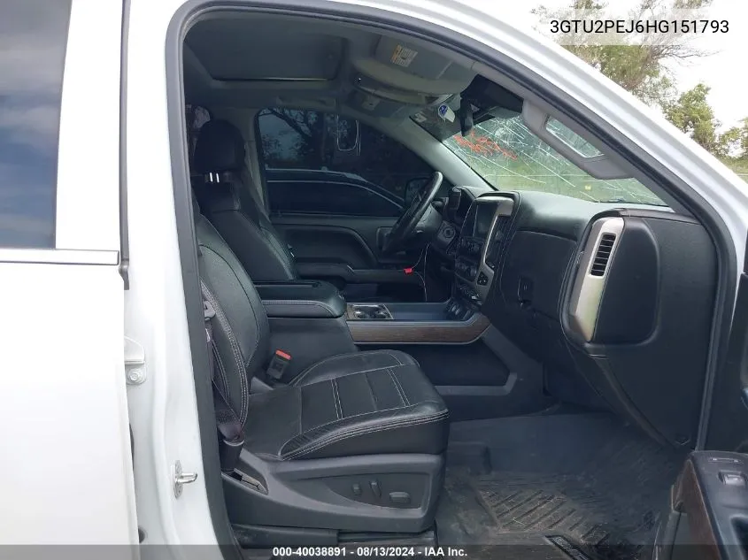 3GTU2PEJ6HG151793 2017 GMC Sierra 1500 Denali