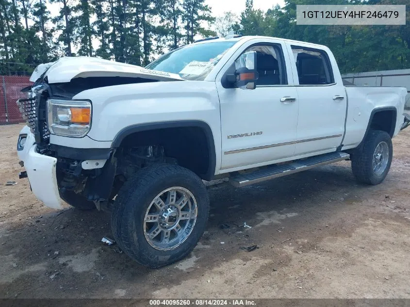 2017 GMC Sierra 2500Hd Denali VIN: 1GT12UEY4HF246479 Lot: 40095260