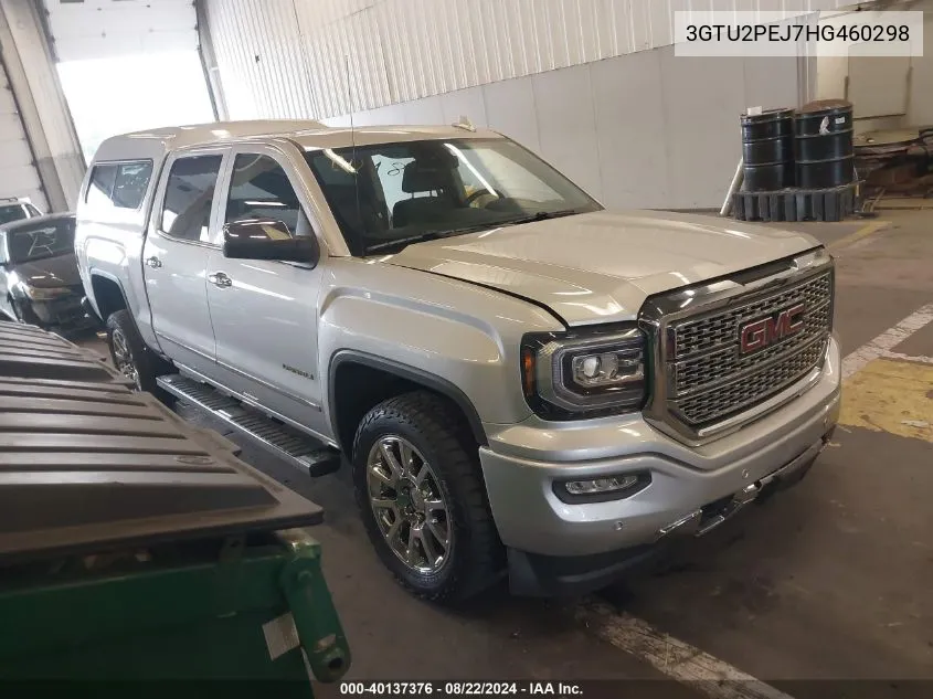 2017 GMC Sierra 1500 Denali VIN: 3GTU2PEJ7HG460298 Lot: 40137376