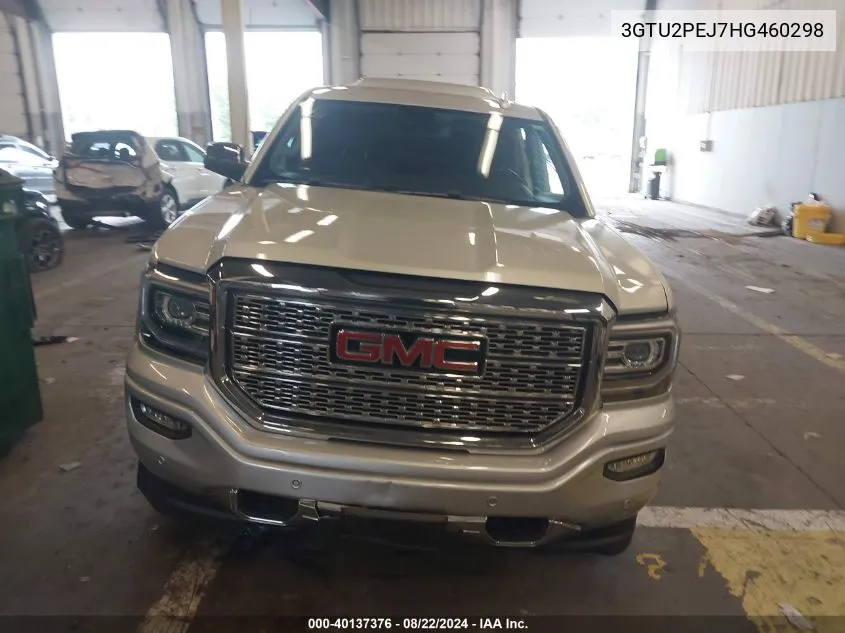 2017 GMC Sierra 1500 Denali VIN: 3GTU2PEJ7HG460298 Lot: 40137376