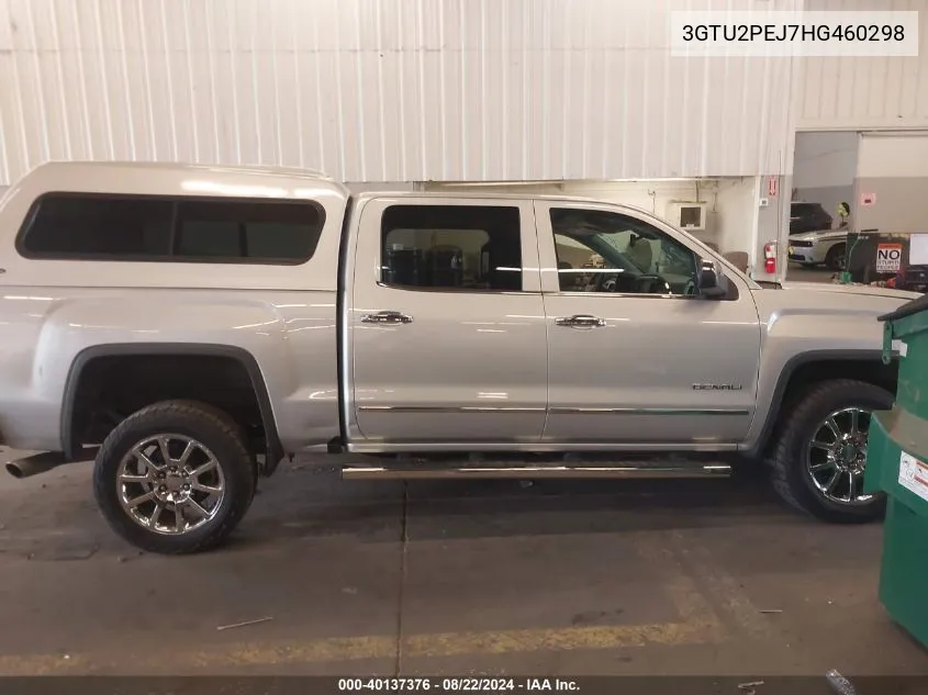 2017 GMC Sierra 1500 Denali VIN: 3GTU2PEJ7HG460298 Lot: 40137376