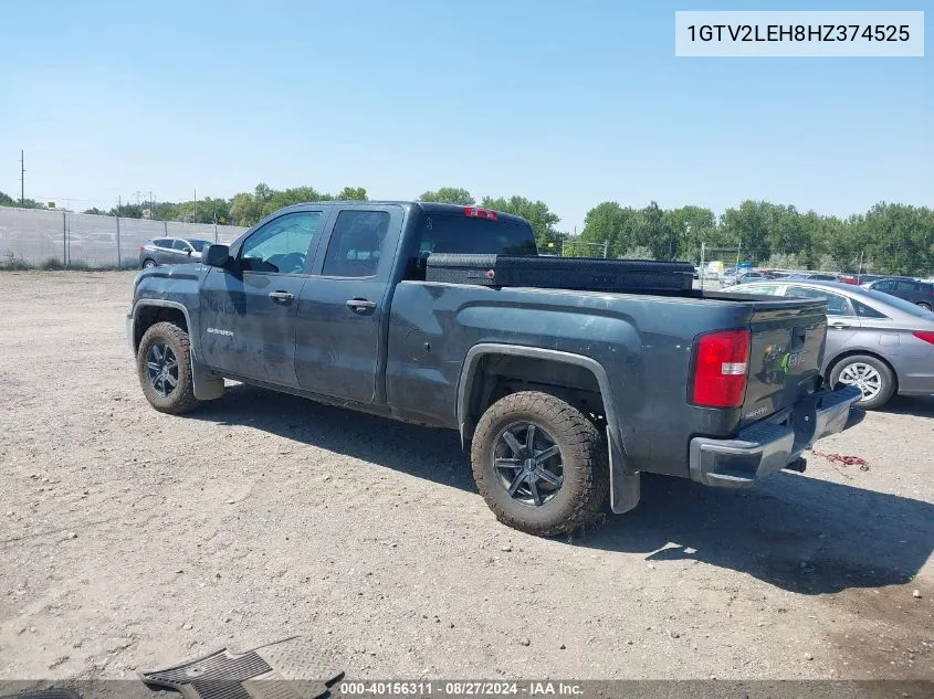 2017 GMC Sierra 1500 VIN: 1GTV2LEH8HZ374525 Lot: 40156311