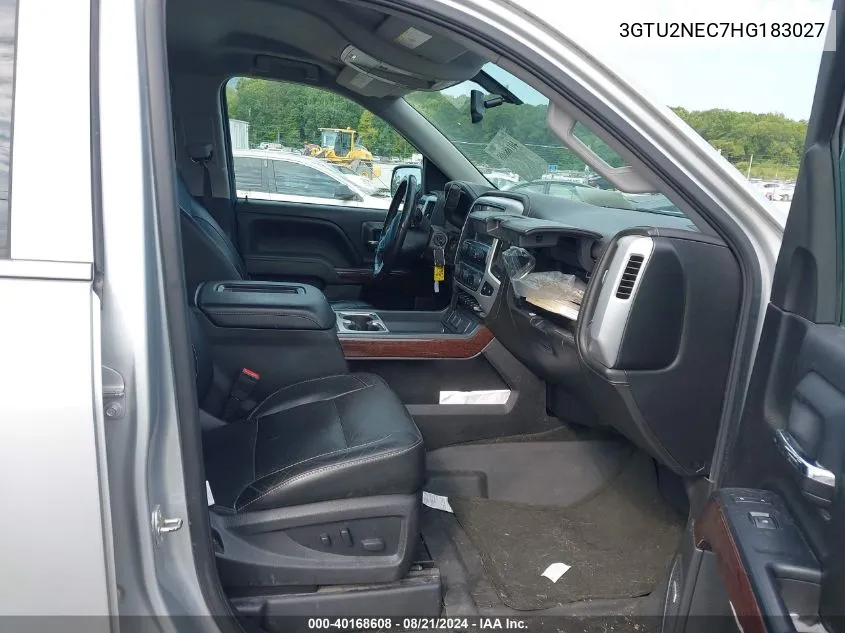 3GTU2NEC7HG183027 2017 GMC Sierra 1500 Slt