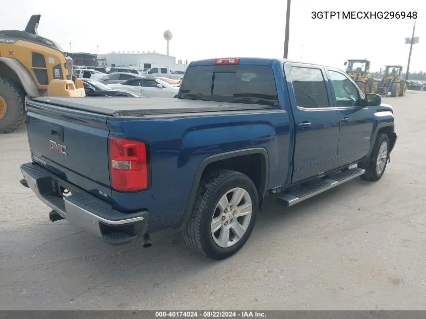 3GTP1MECXHG296948 2017 GMC Sierra 1500 Sle