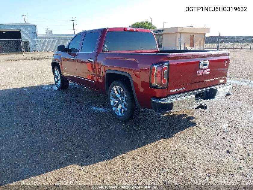 2017 GMC Sierra 1500 Slt VIN: 3GTP1NEJ6HG319632 Lot: 40184441