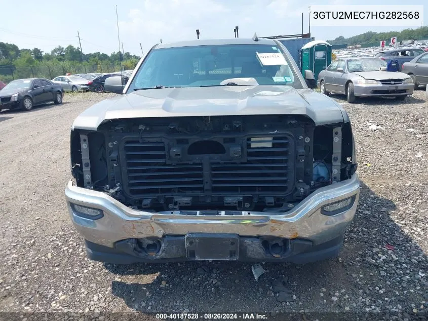 3GTU2MEC7HG282568 2017 GMC Sierra 1500 Sle