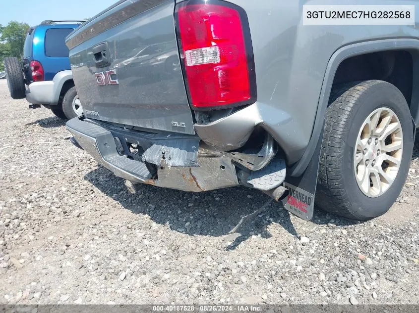 3GTU2MEC7HG282568 2017 GMC Sierra 1500 Sle