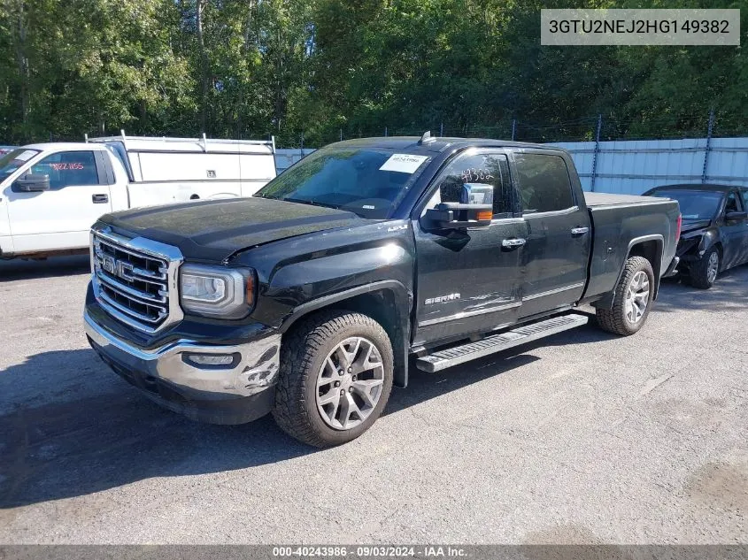 3GTU2NEJ2HG149382 2017 GMC Sierra 1500 Slt