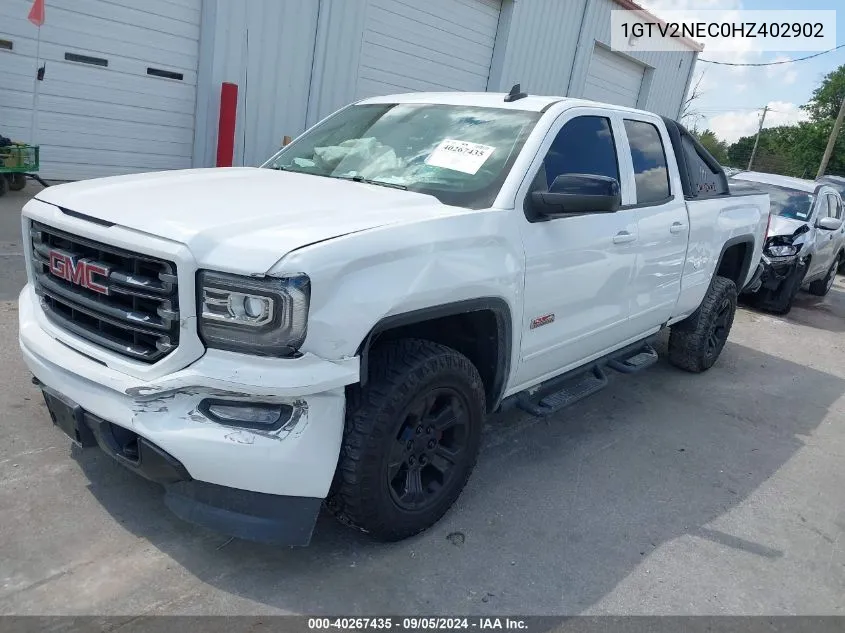 1GTV2NEC0HZ402902 2017 GMC Sierra 1500 K1500 Slt