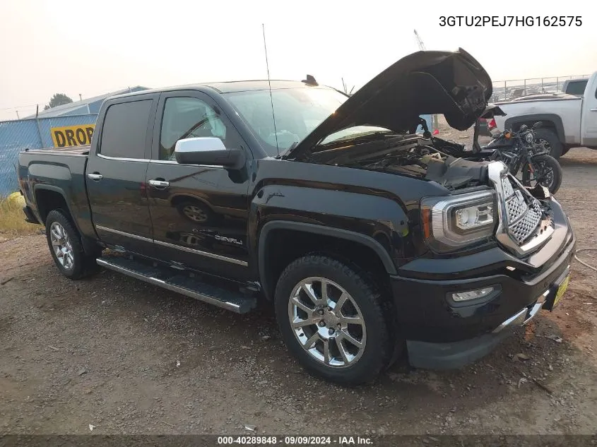 2017 GMC Sierra 1500 Denali VIN: 3GTU2PEJ7HG162575 Lot: 40289848