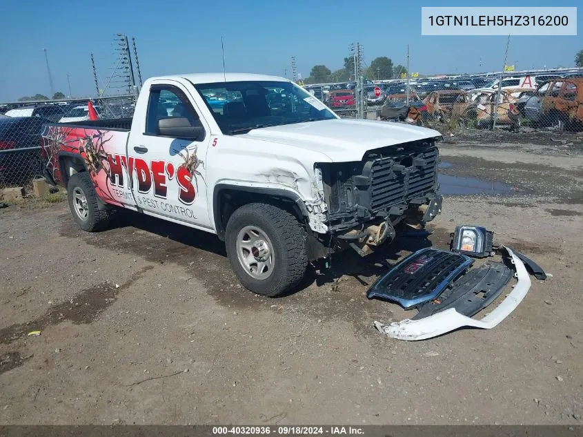 1GTN1LEH5HZ316200 2017 GMC Sierra 1500