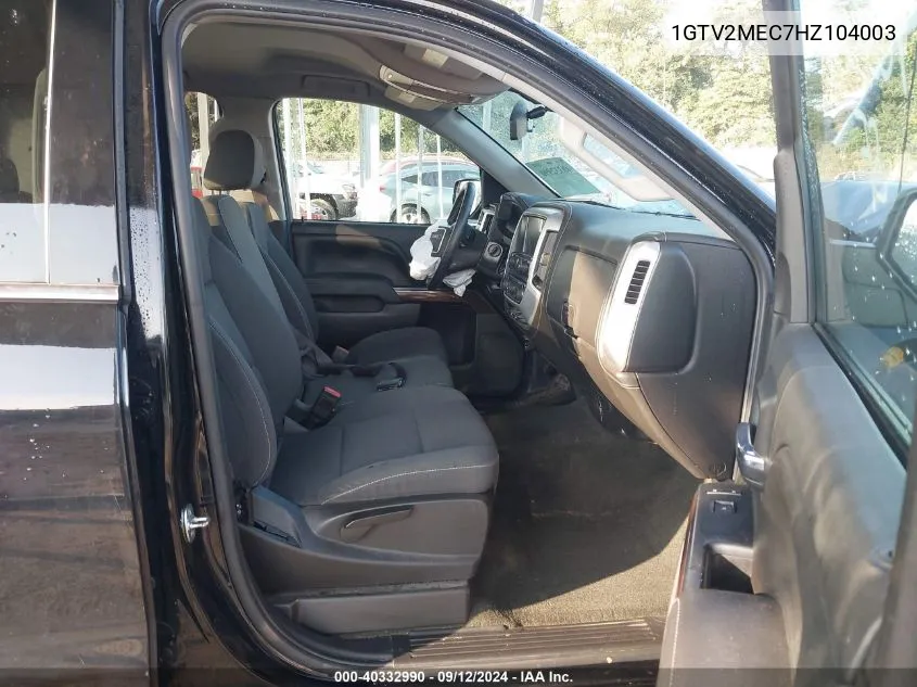 1GTV2MEC7HZ104003 2017 GMC Sierra 1500 Sle