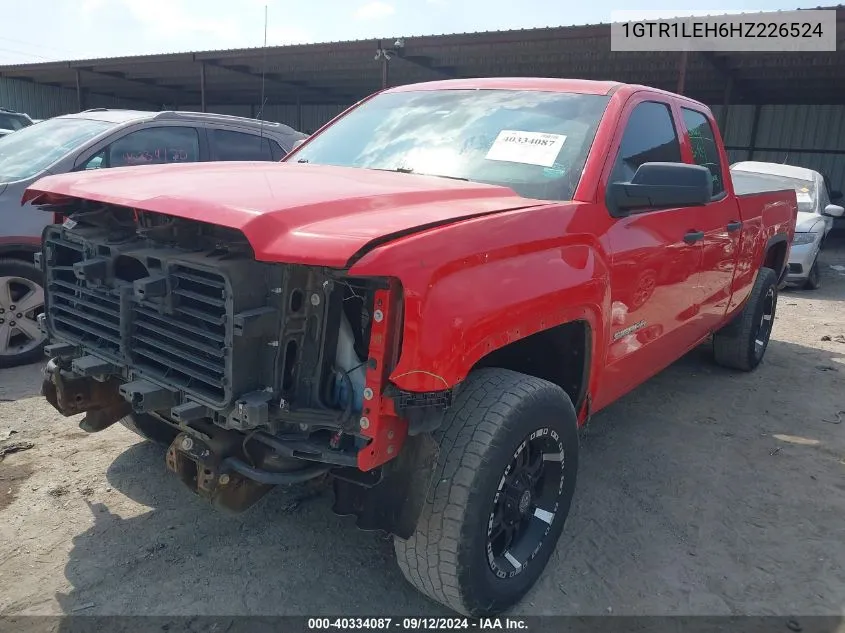 2017 GMC Sierra 1500 VIN: 1GTR1LEH6HZ226524 Lot: 40334087