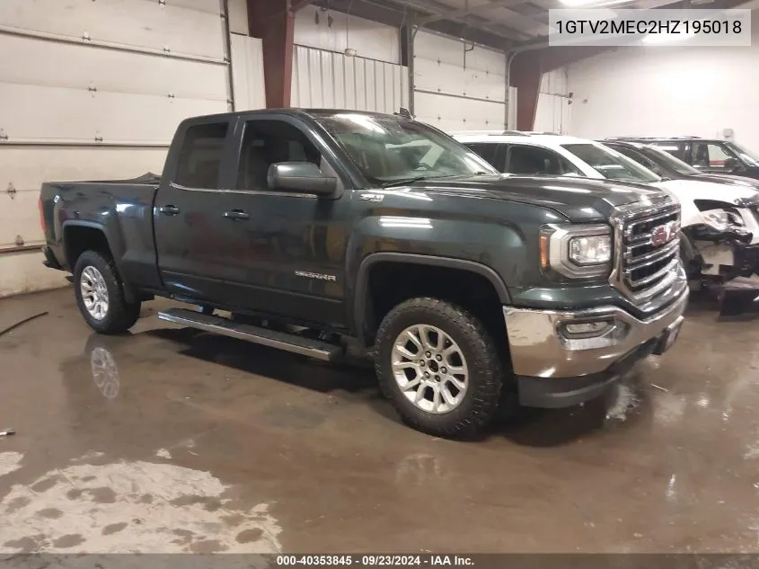 1GTV2MEC2HZ195018 2017 GMC Sierra 1500 Sle