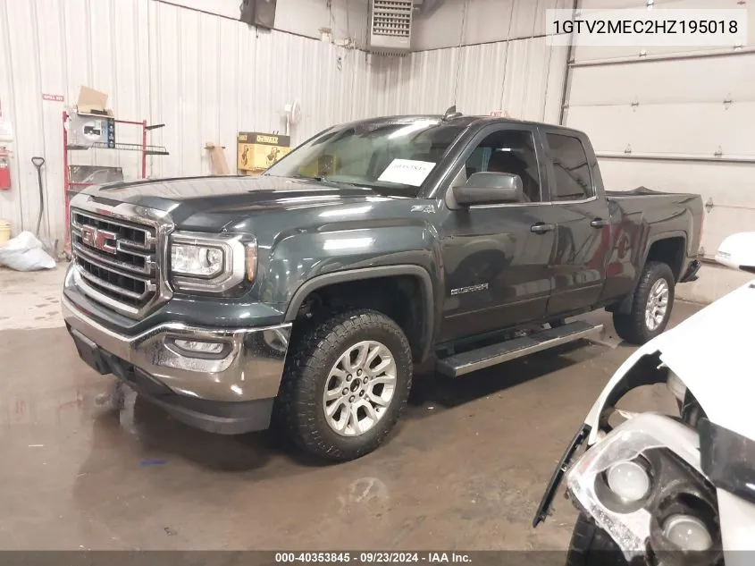 1GTV2MEC2HZ195018 2017 GMC Sierra 1500 Sle