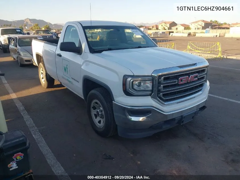 2017 GMC Sierra 1500 VIN: 1GTN1LEC6HZ904661 Lot: 40354912