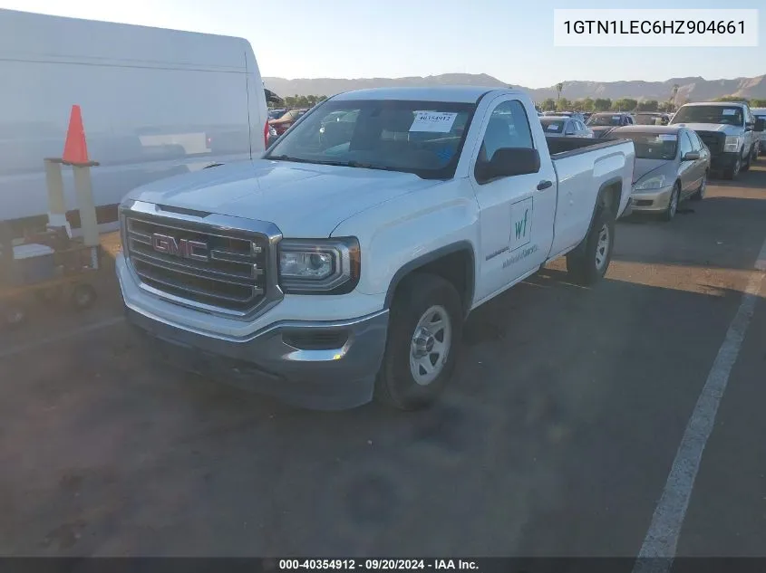 2017 GMC Sierra 1500 VIN: 1GTN1LEC6HZ904661 Lot: 40354912