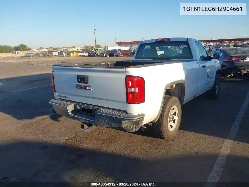 2017 GMC Sierra 1500 VIN: 1GTN1LEC6HZ904661 Lot: 40354912