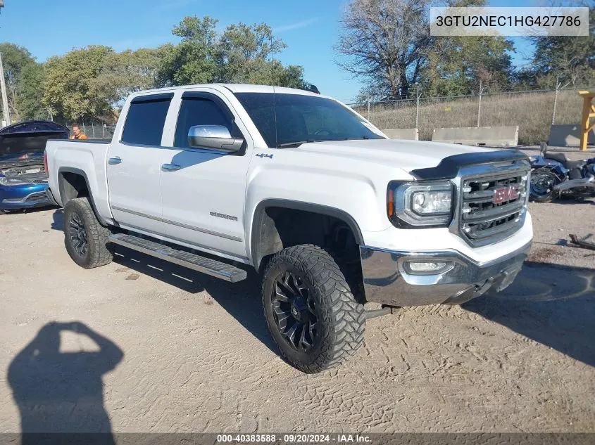 2017 GMC Sierra 1500 Slt VIN: 3GTU2NEC1HG427786 Lot: 40383588