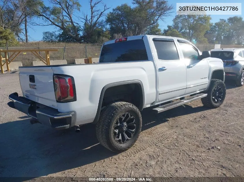 2017 GMC Sierra 1500 Slt VIN: 3GTU2NEC1HG427786 Lot: 40383588