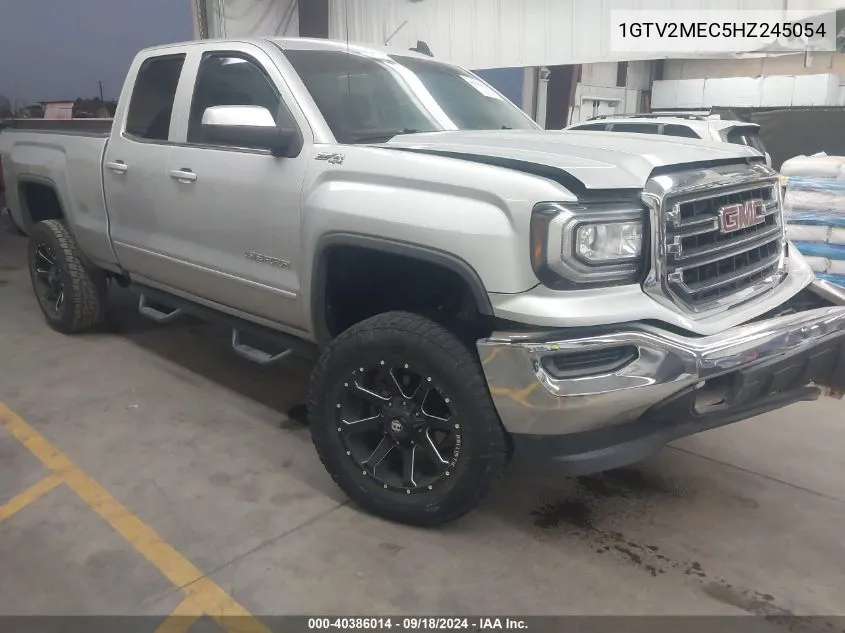 2017 GMC Sierra 1500 Sle VIN: 1GTV2MEC5HZ245054 Lot: 40386014