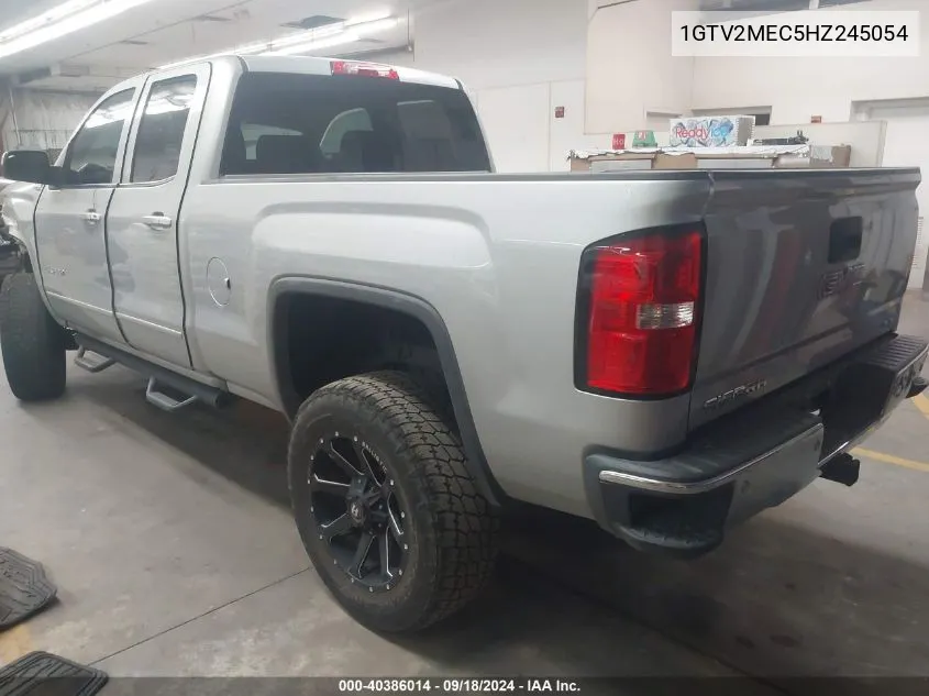 2017 GMC Sierra 1500 Sle VIN: 1GTV2MEC5HZ245054 Lot: 40386014