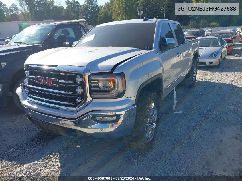 2017 GMC Sierra 1500 Slt VIN: 3GTU2NEJ3HG427688 Lot: 40387005