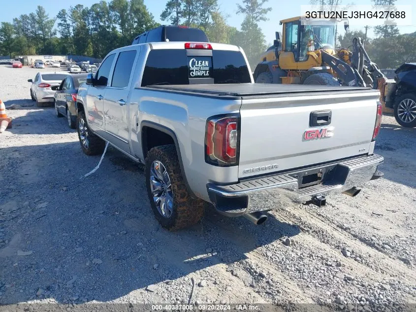 2017 GMC Sierra 1500 Slt VIN: 3GTU2NEJ3HG427688 Lot: 40387005