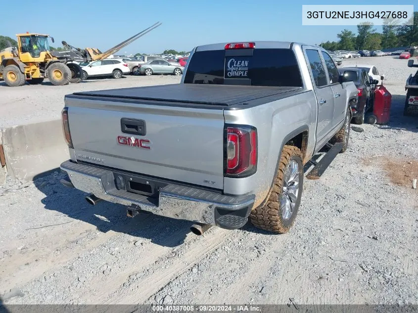 2017 GMC Sierra 1500 Slt VIN: 3GTU2NEJ3HG427688 Lot: 40387005