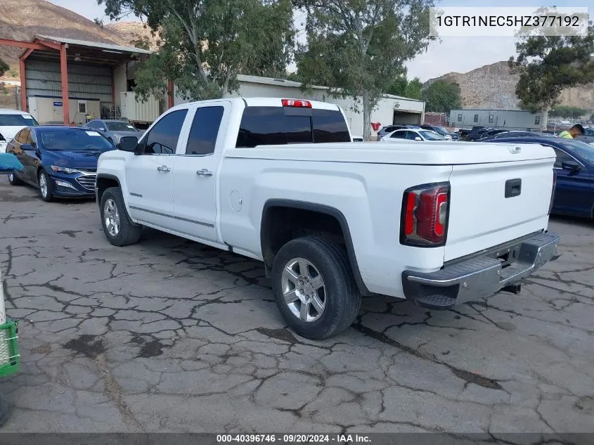 2017 GMC Sierra 1500 Slt VIN: 1GTR1NEC5HZ377192 Lot: 40396746