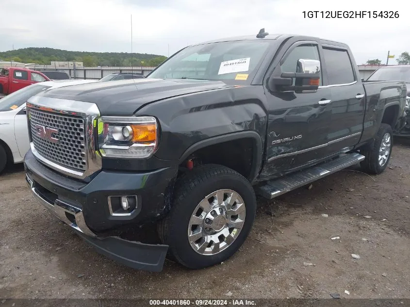 1GT12UEG2HF154326 2017 GMC Sierra 2500Hd Denali