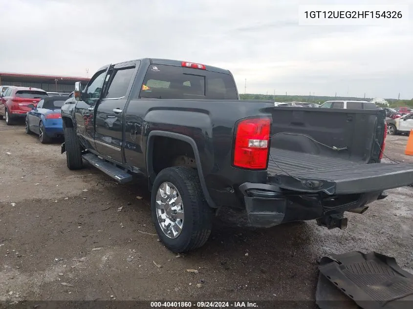 1GT12UEG2HF154326 2017 GMC Sierra 2500Hd Denali