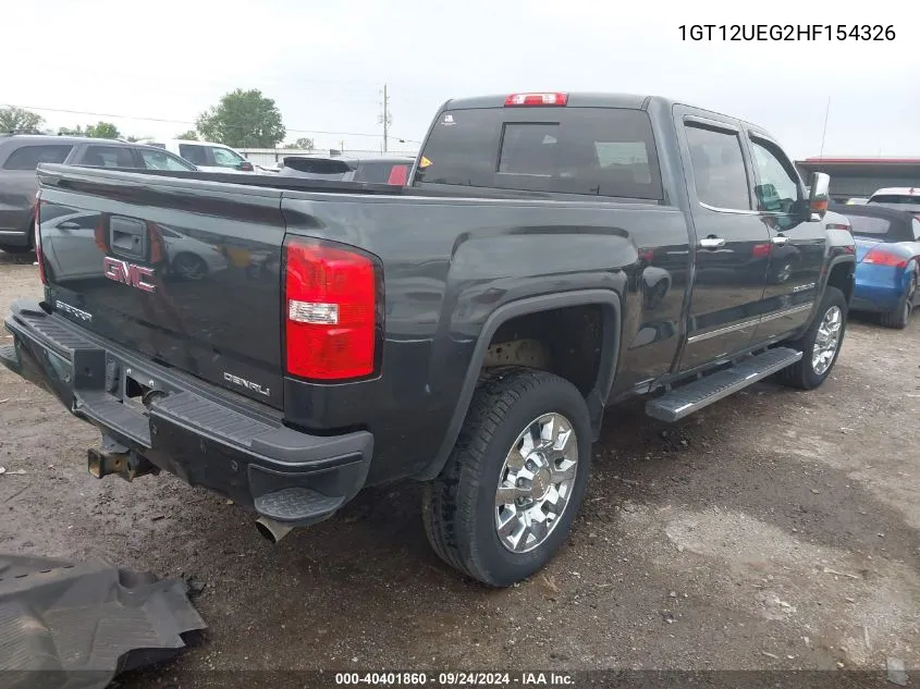 1GT12UEG2HF154326 2017 GMC Sierra 2500Hd Denali