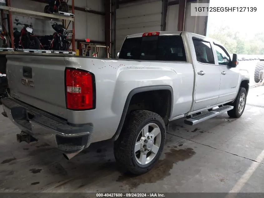 2017 GMC Sierra 2500Hd Sle VIN: 1GT12SEG5HF127139 Lot: 40427600