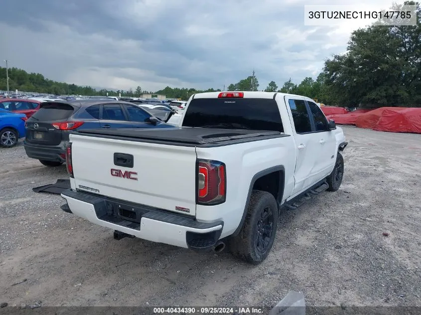 2017 GMC Sierra 1500 Slt VIN: 3GTU2NEC1HG147785 Lot: 40434390